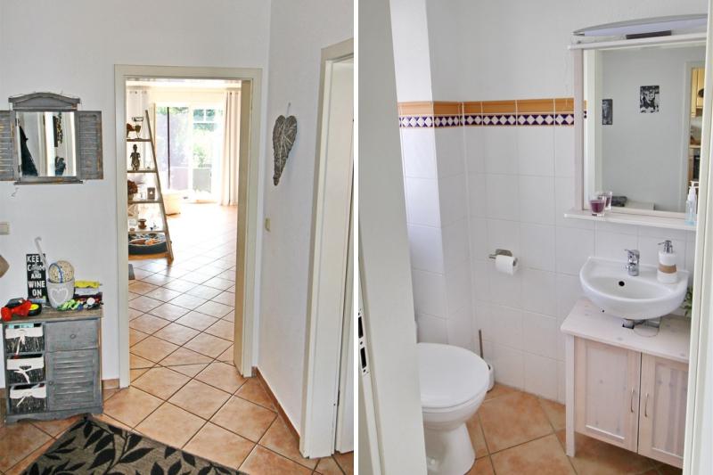 Flur und Gäste WC