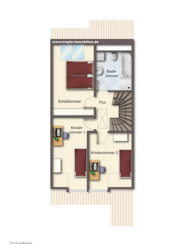 Grundriss Obergeschoss 