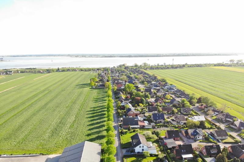 Blick auf die Elbe