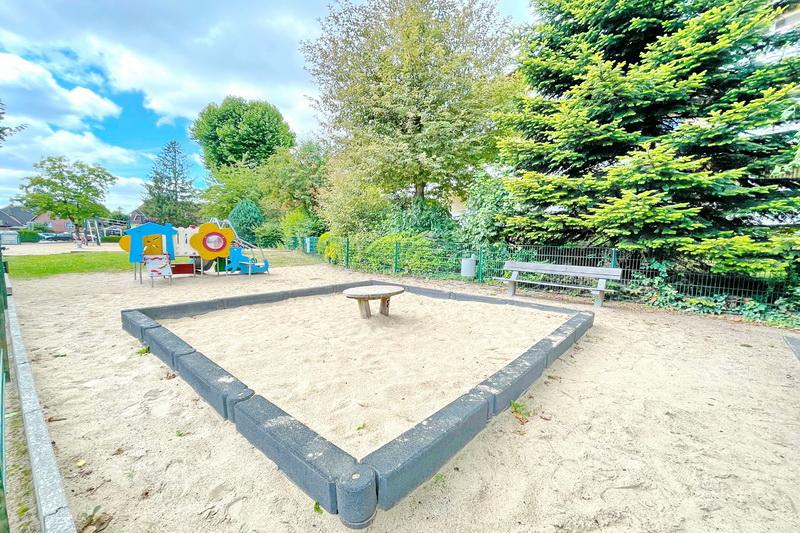 Direkt am Spielplatz