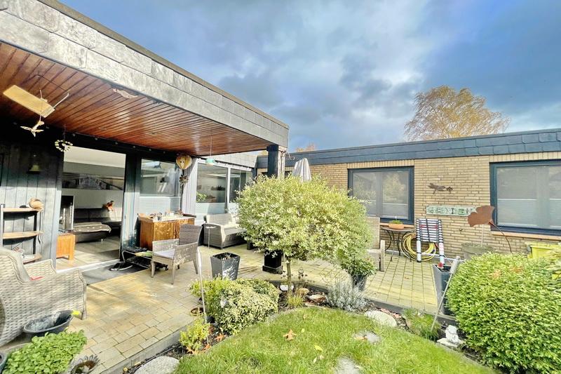 überdachte Terrasse